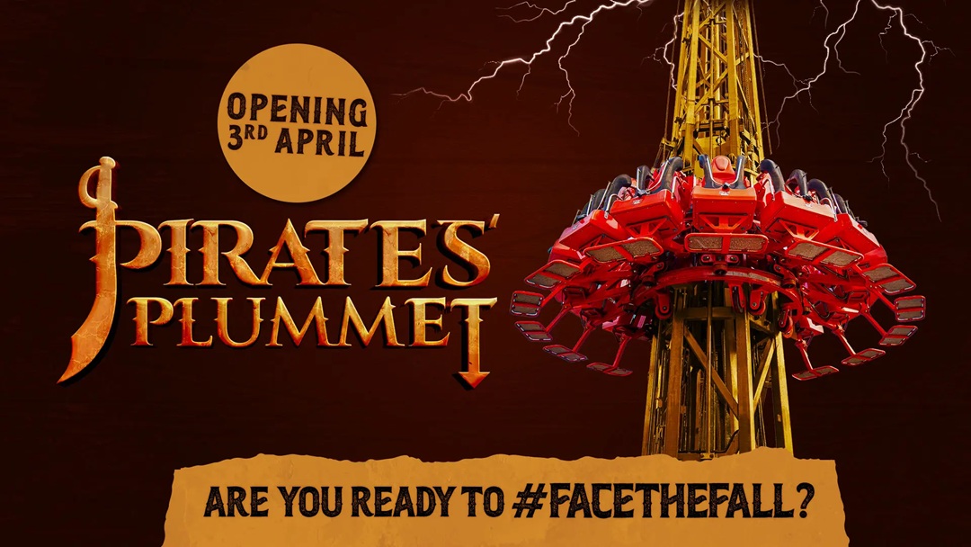 Crealy Theme Park & Resort Announces Opening Date for Pirates’ Plummet